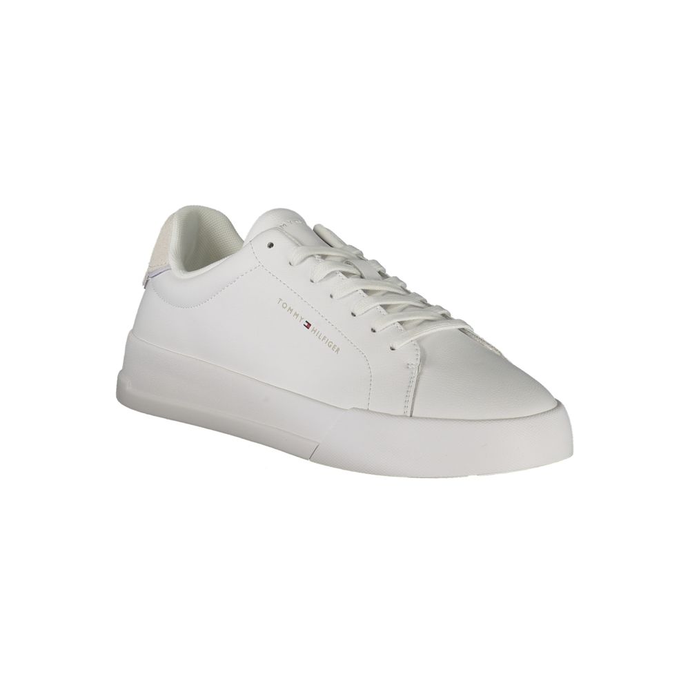 Weiße Leder Herren Sneaker