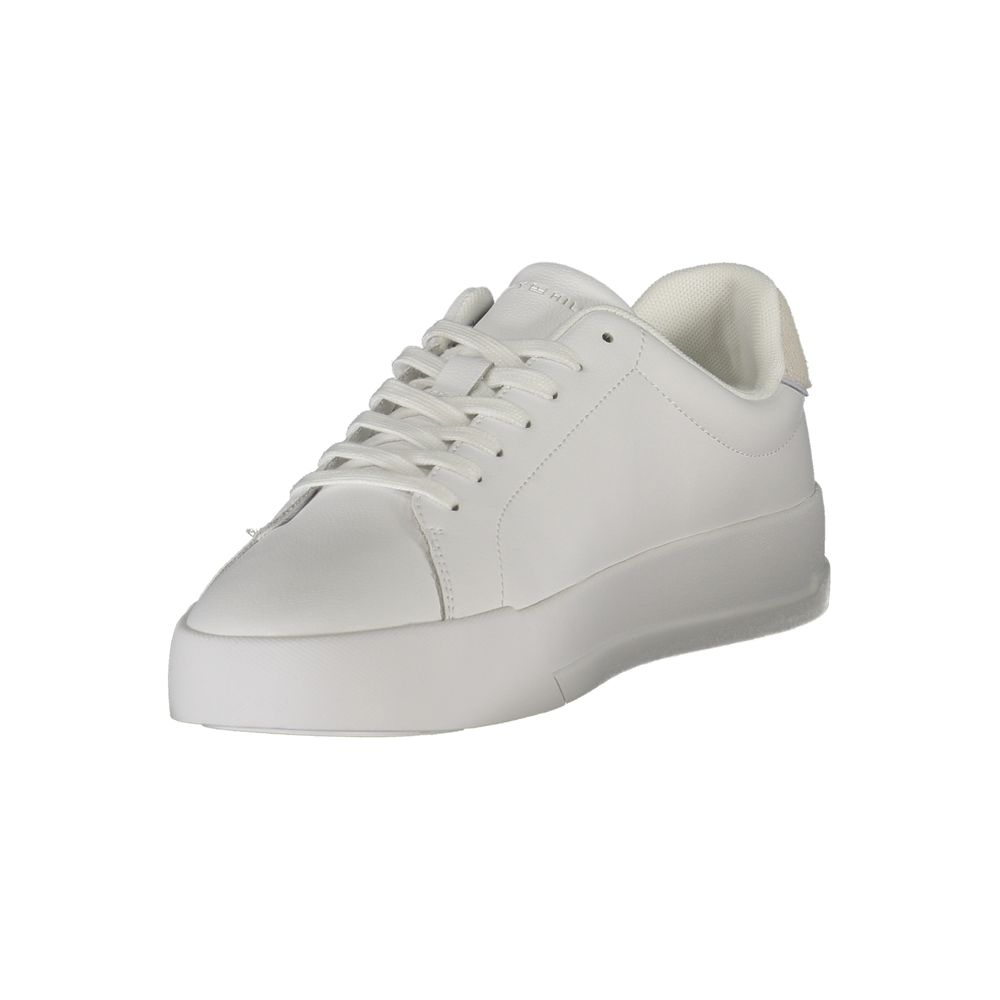 Weiße Leder Herren Sneaker