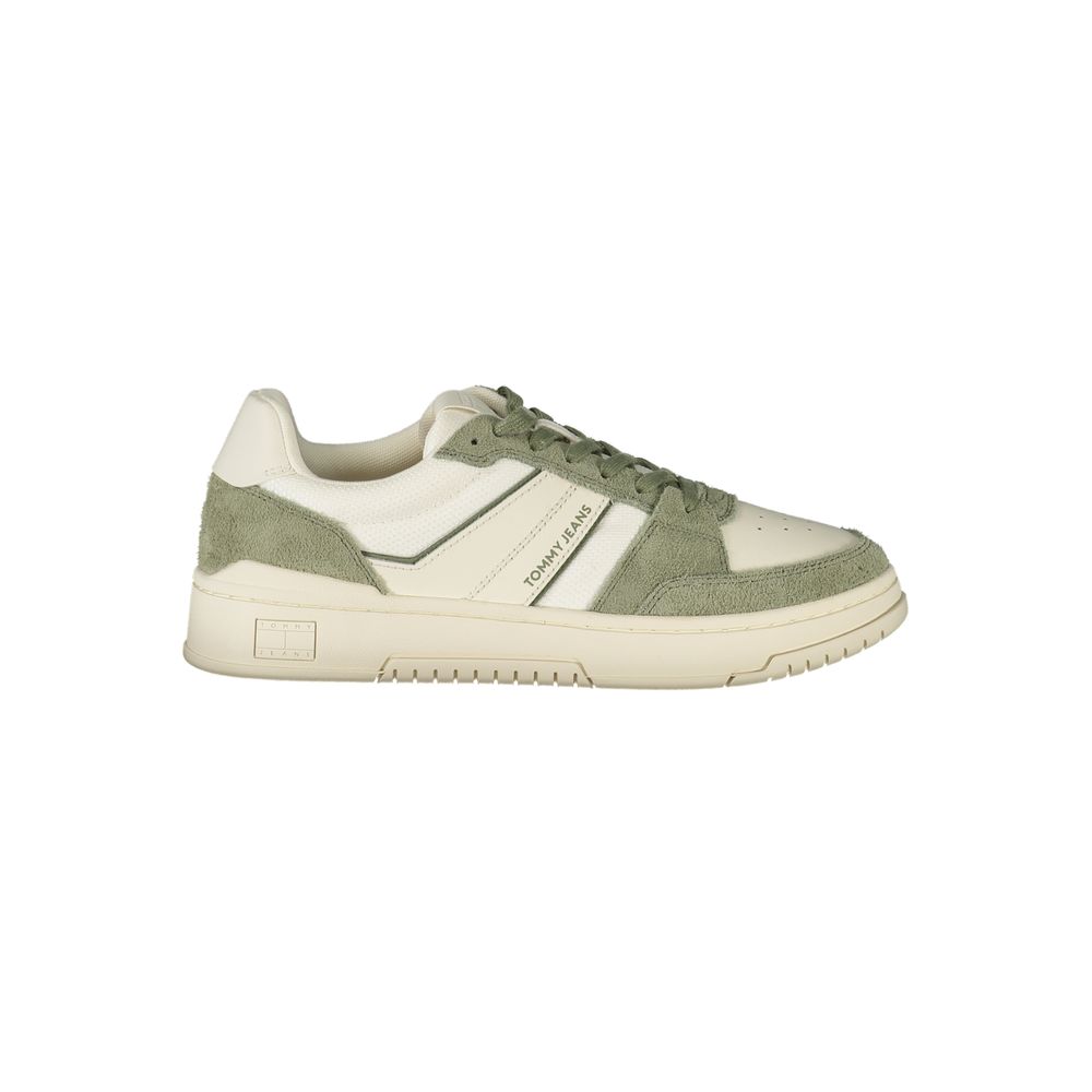 Weiße Leder Herren Sneaker
