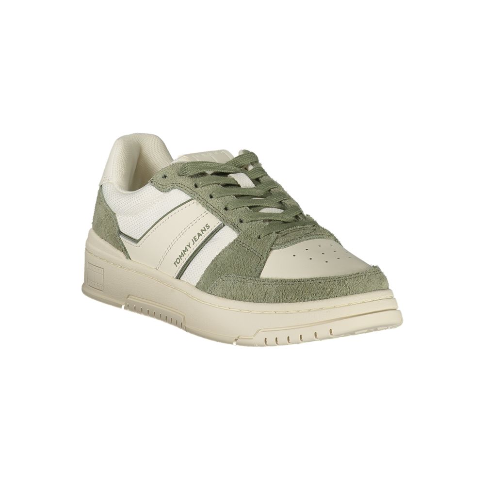 Weiße Leder Herren Sneaker