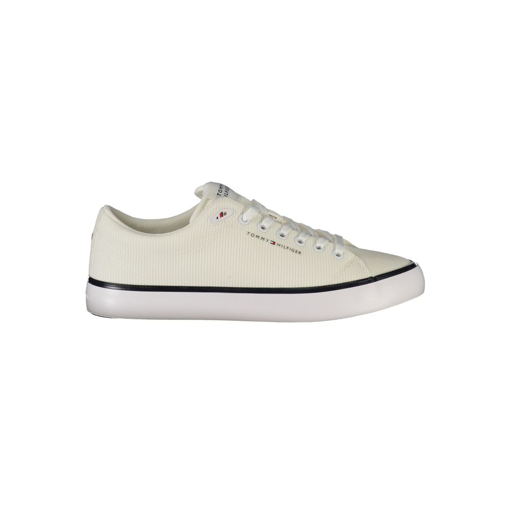 Weiße Polyester Herren Sneaker