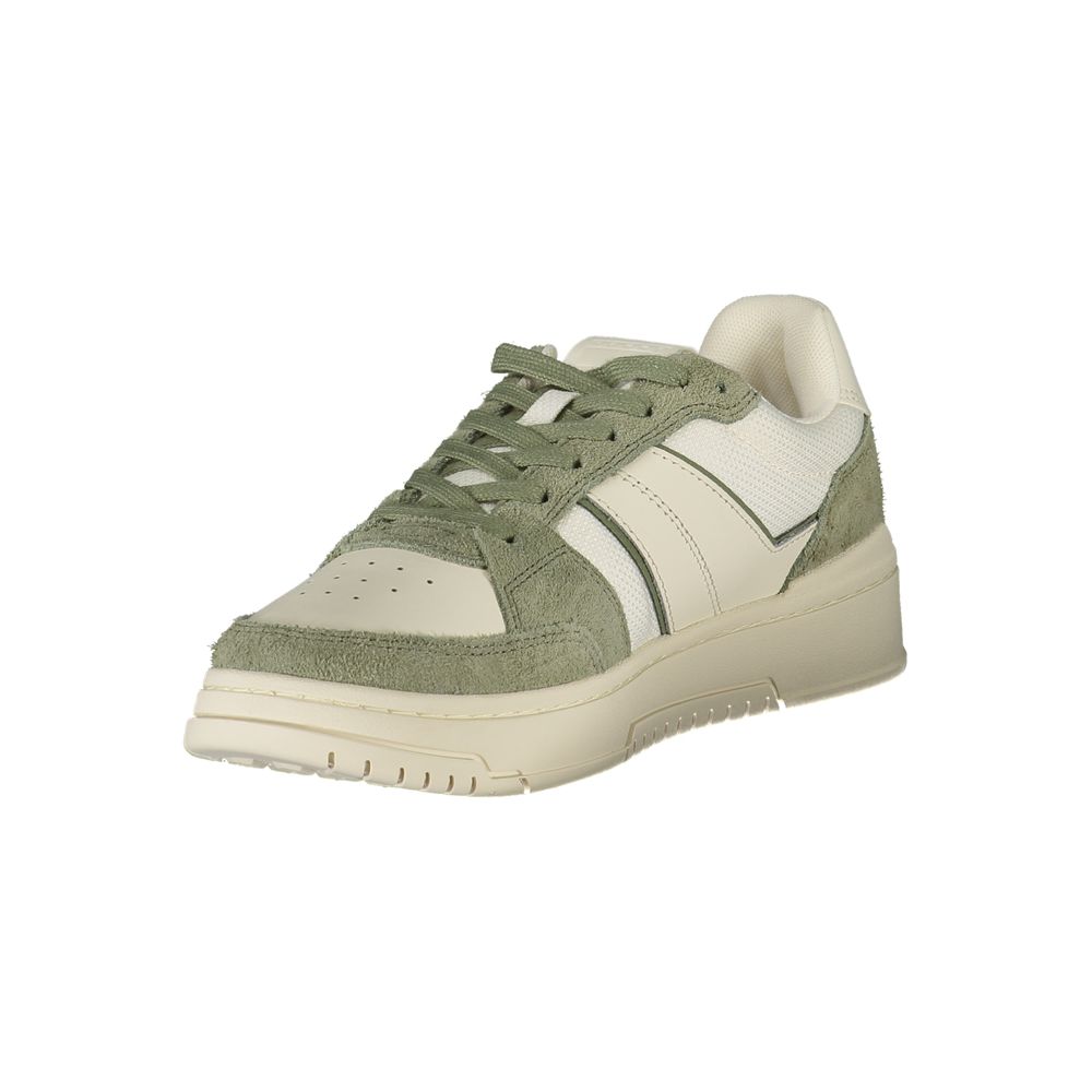 Weiße Leder Herren Sneaker