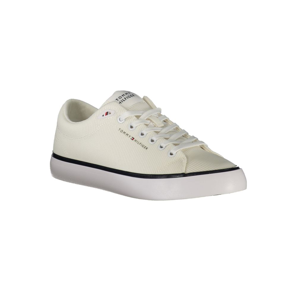 Weiße Polyester Herren Sneaker