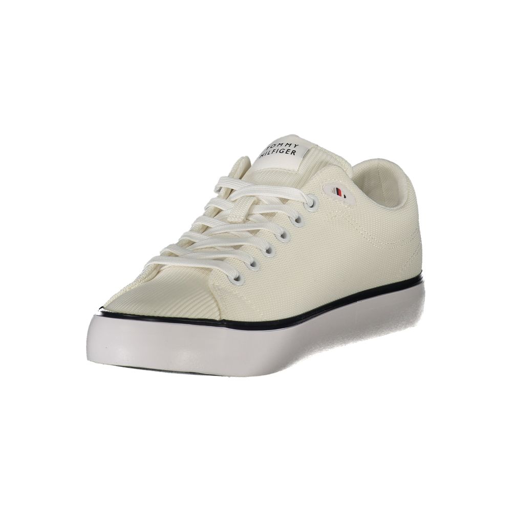 Weiße Polyester Herren Sneaker