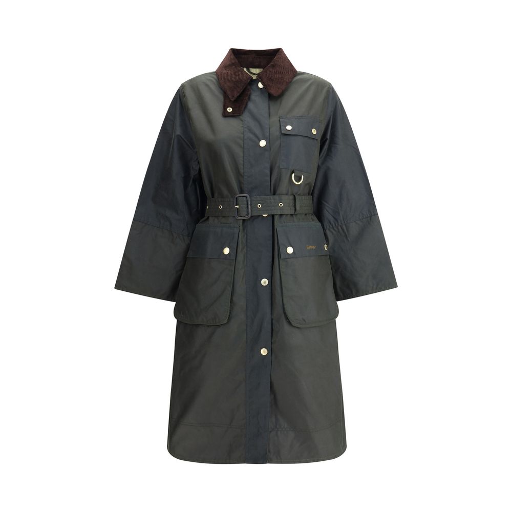 Milda gewachster Trenchcoat