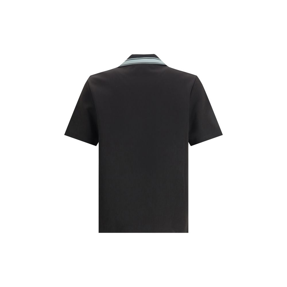 Poloshirt mit Logoaufnäher