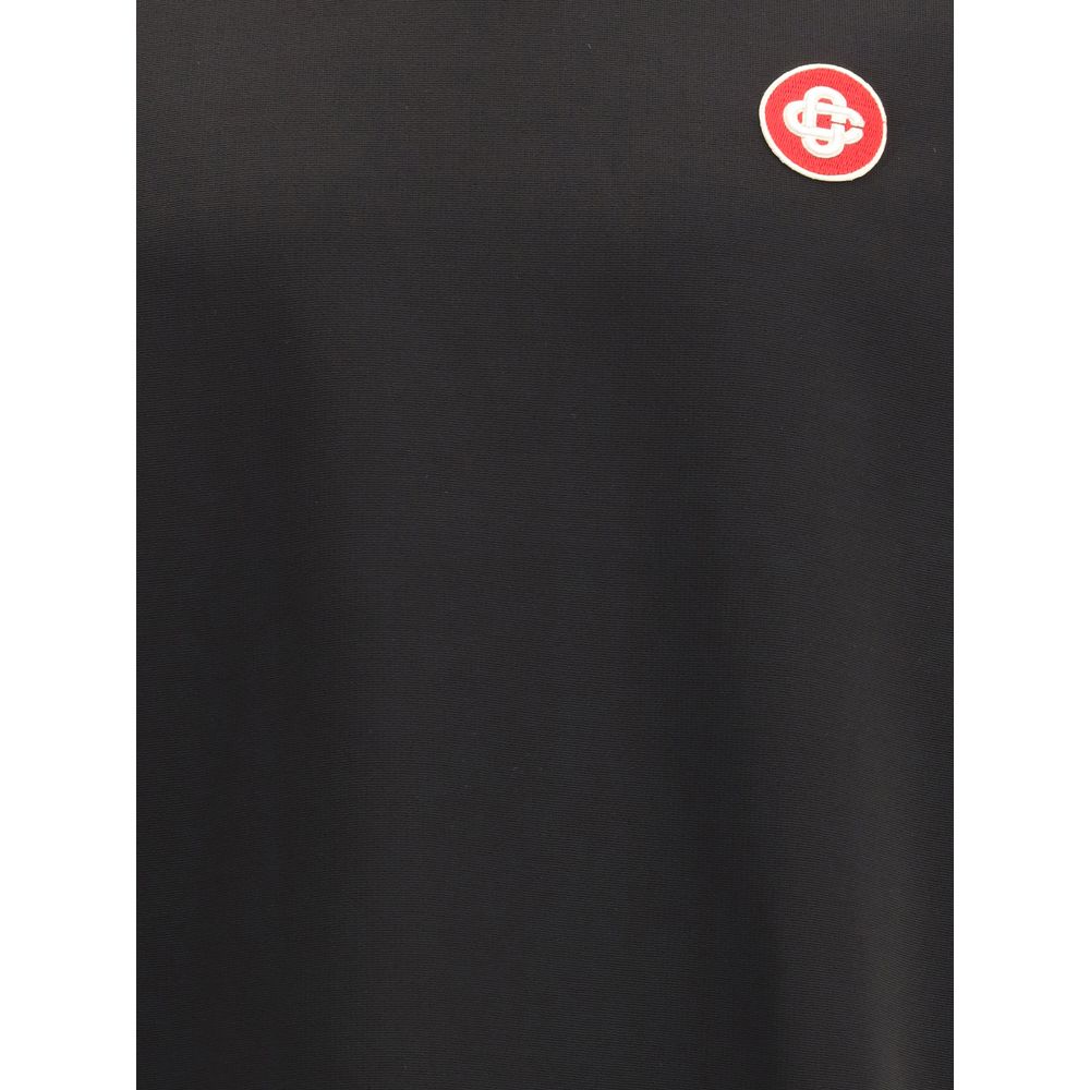 Poloshirt mit Logoaufnäher