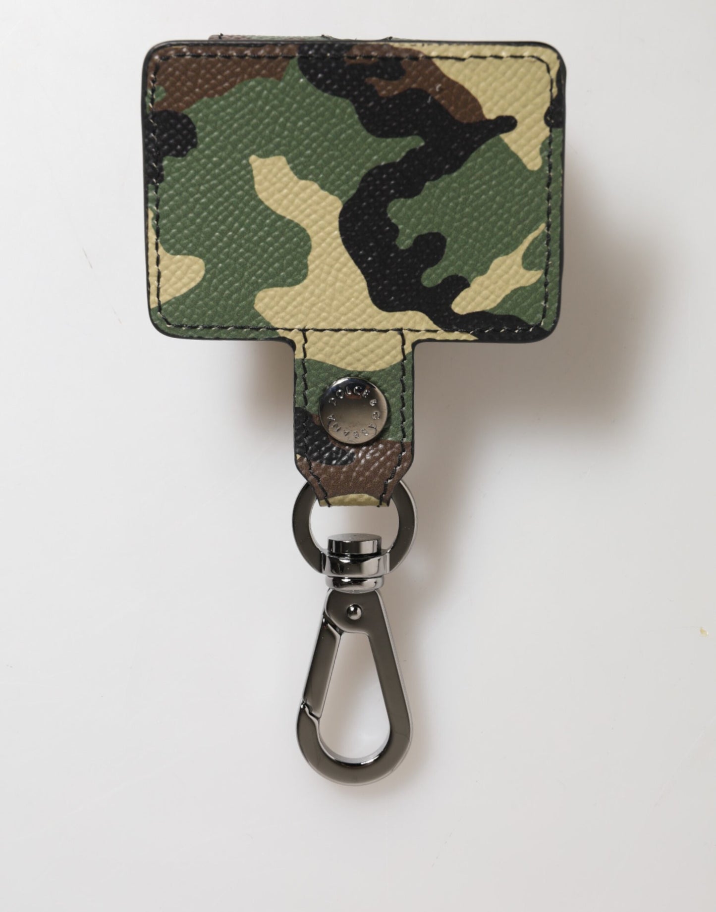 Multicolor Camouflage Leather Metal Accessory Airpods Case