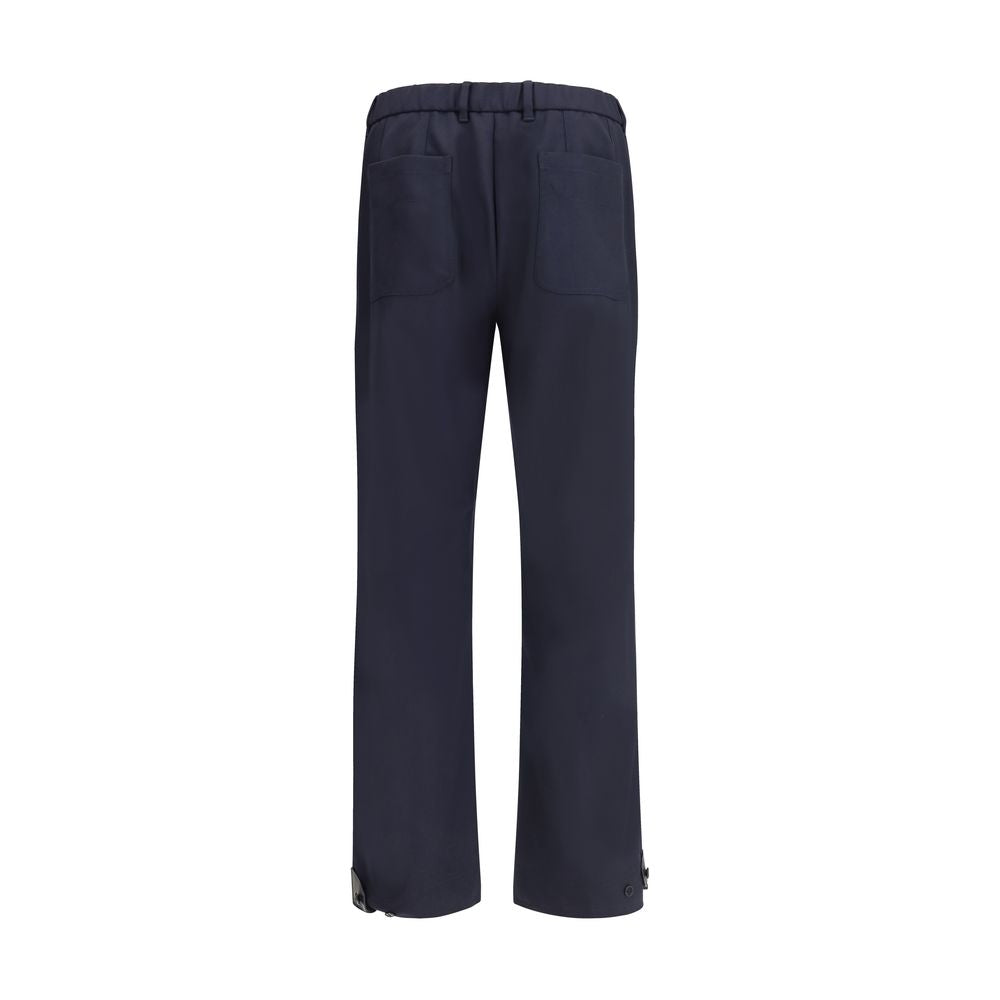 Wollhose mit geradem Bein