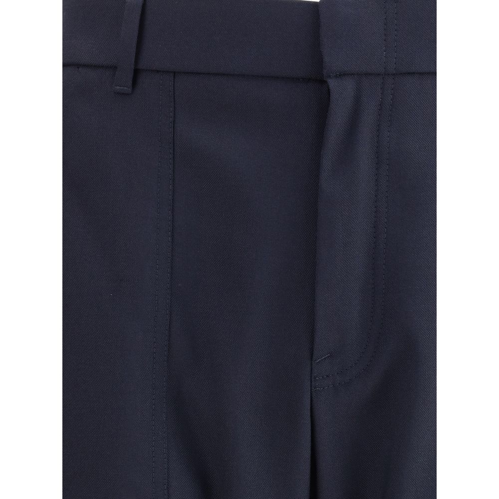 Wollhose mit geradem Bein