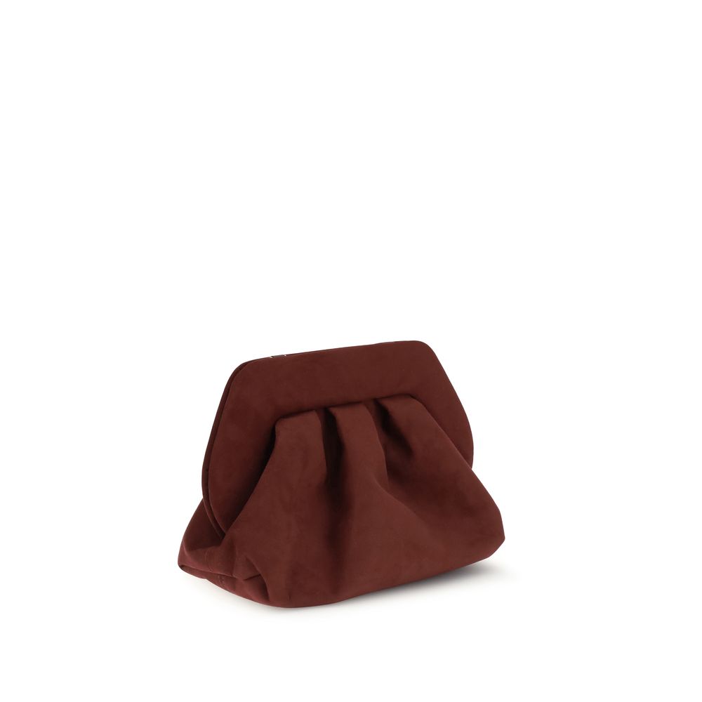 Bios Wildleder-Clutch-Tasche