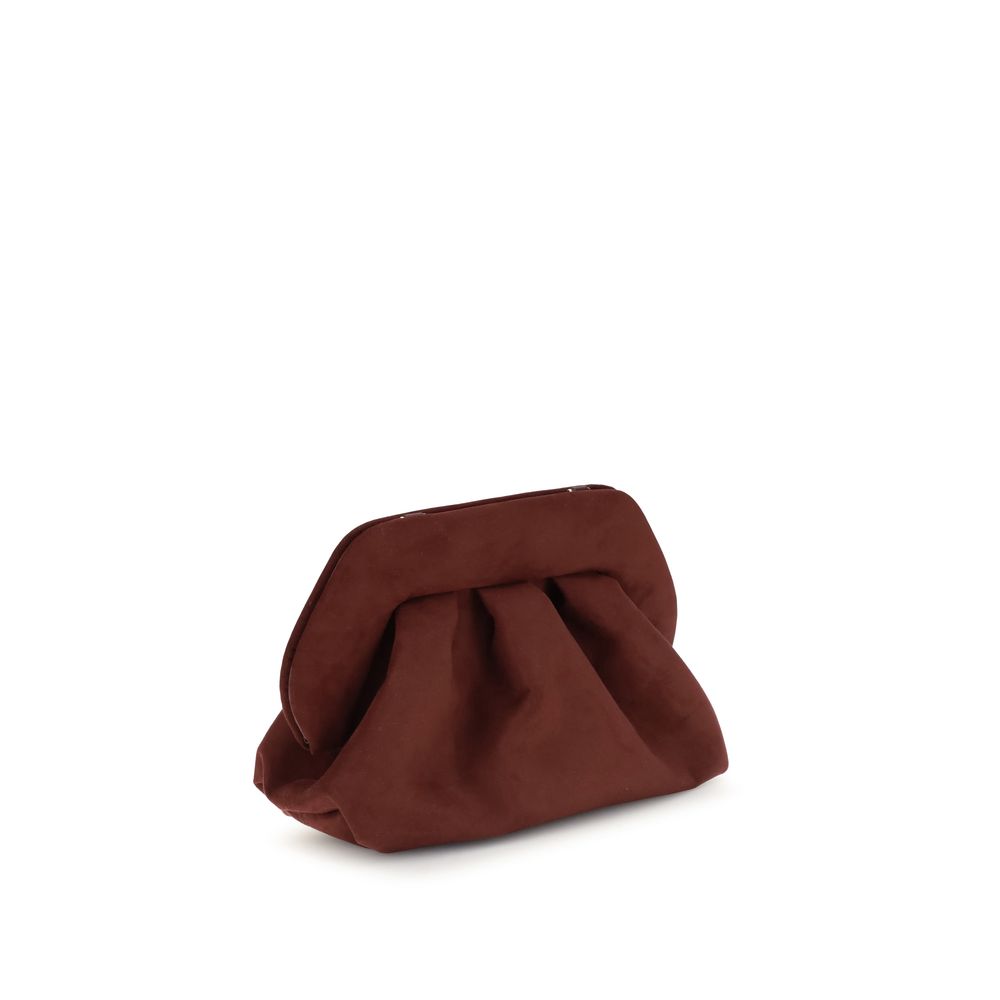 Bios Wildleder-Clutch-Tasche