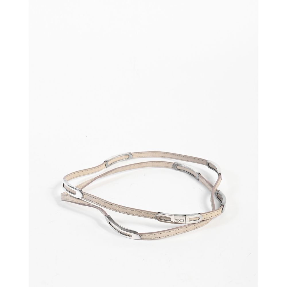Beige Leather Jewellery