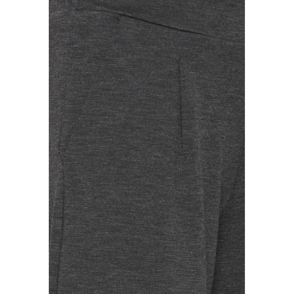 Graue Hose aus recyceltem Polyester