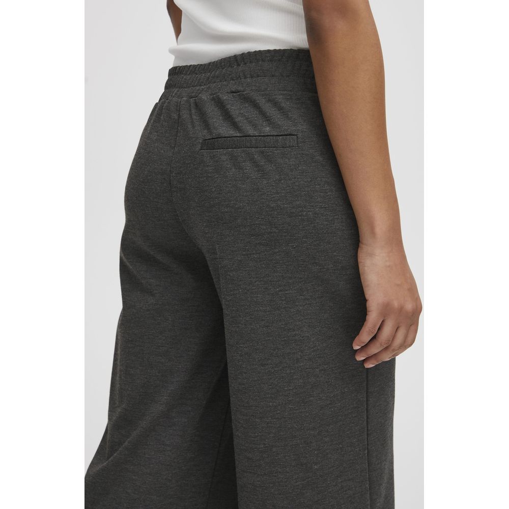 Graue Hose aus recyceltem Polyester