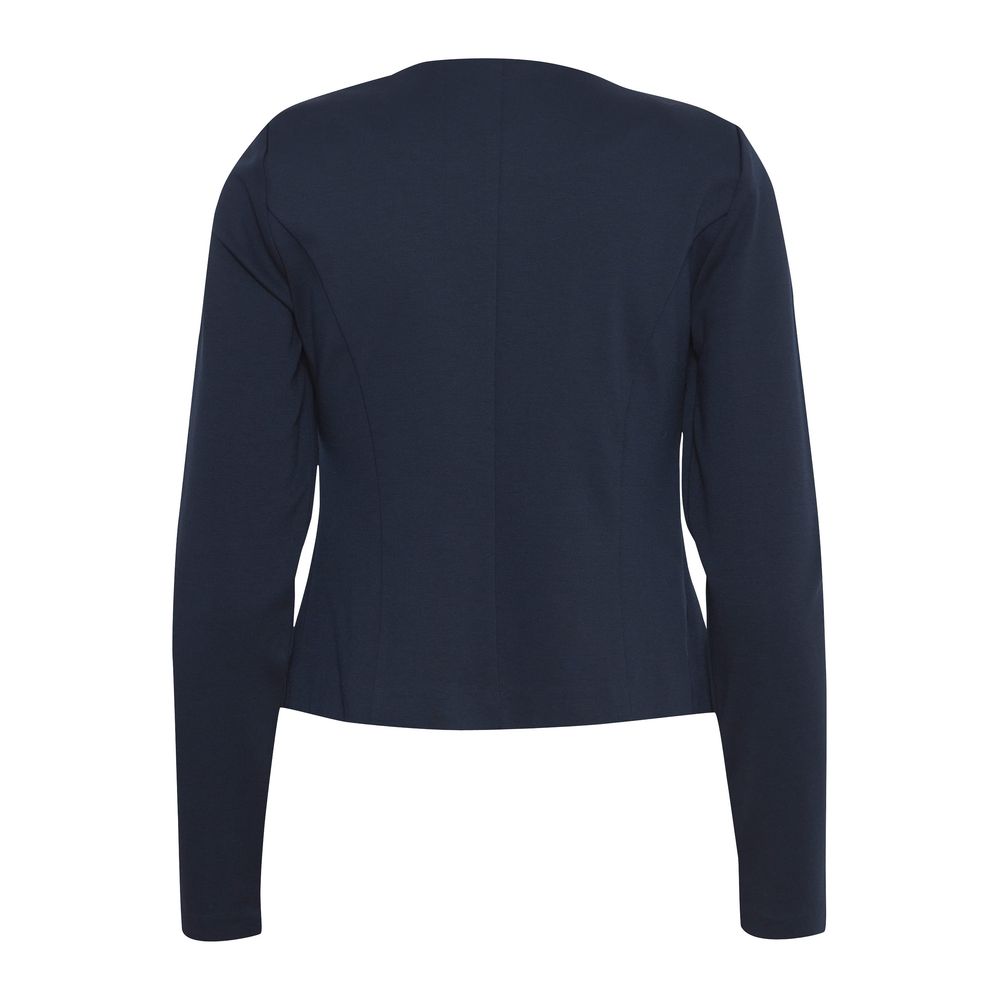Blauer Polyester-Blazer