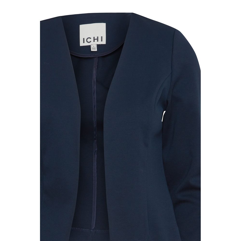 Blauer Polyester-Blazer