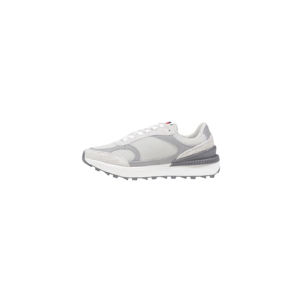 Grauer Wildleder-Sneaker