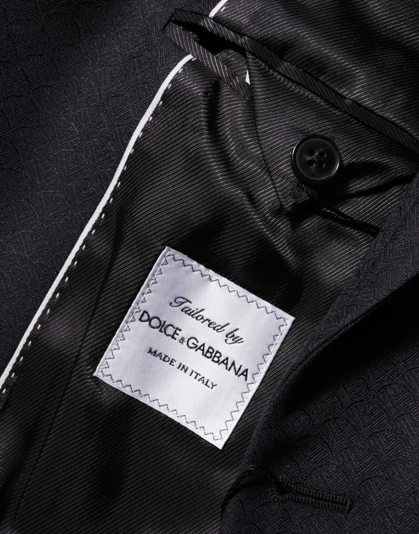 Black Wool 2 Buttons Suit Jacket Men Blazer