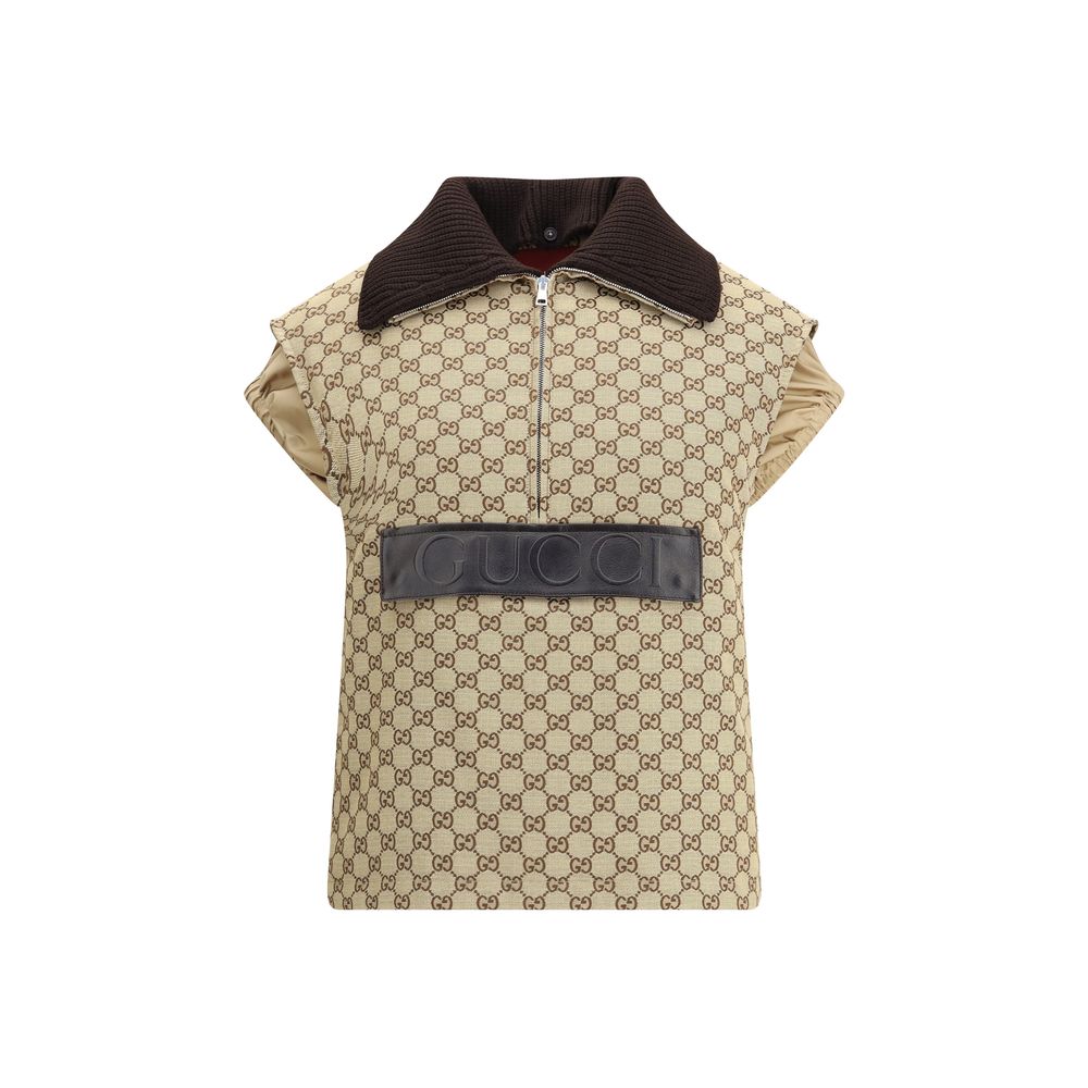 Bomber Gilet with single front pocket