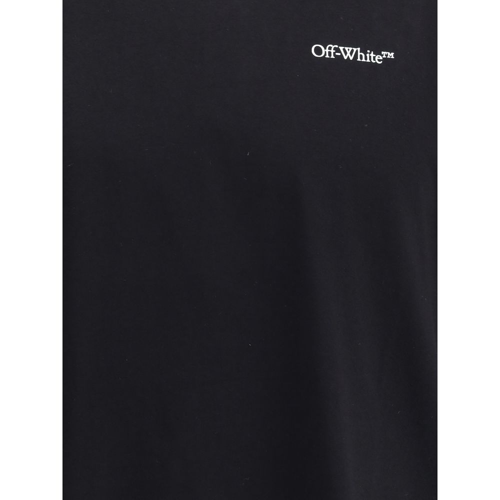 Scribble Diag Boxy T-Shirt
