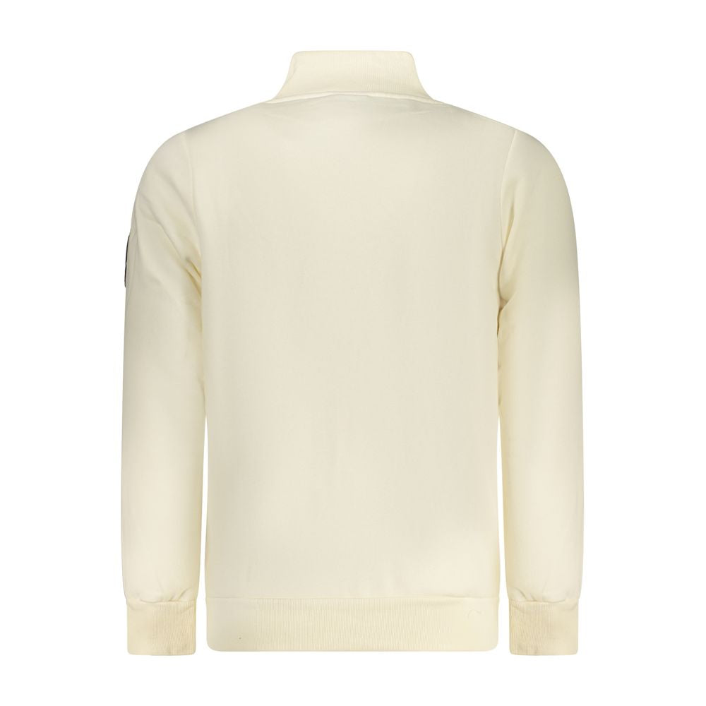 White Cotton Sweatshirt