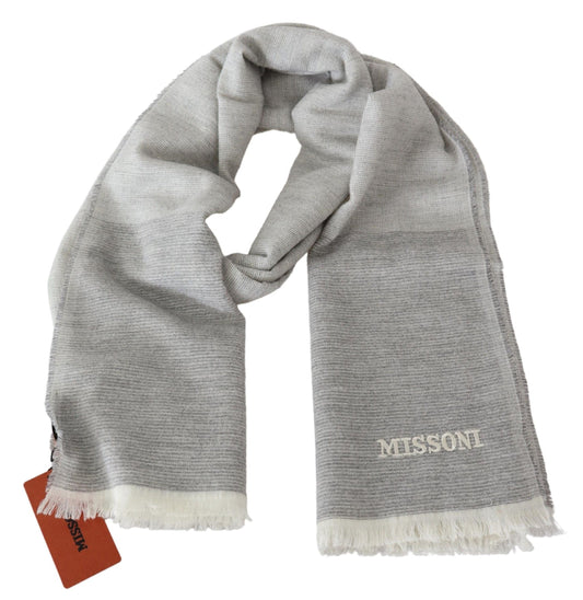 Beigefarbener Unisex-Halswickelschal aus 100 % Wolle