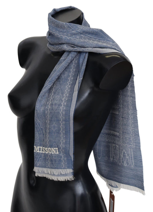 Eleganter Schal mit Kaschmirmuster