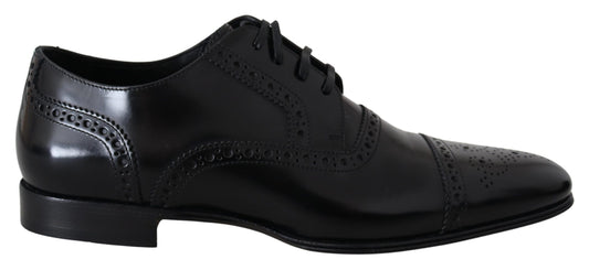 Schwarze Leder Herren Derby Formale Loafer Schuhe