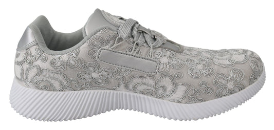 Silberne Gleam Runner Joice Sneakers