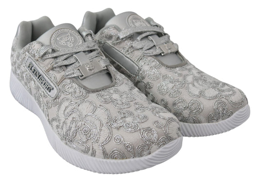 Silberne Gleam Runner Joice Sneakers