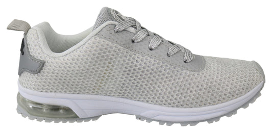 Glamorous Silberne Gretel Sport-Sneaker