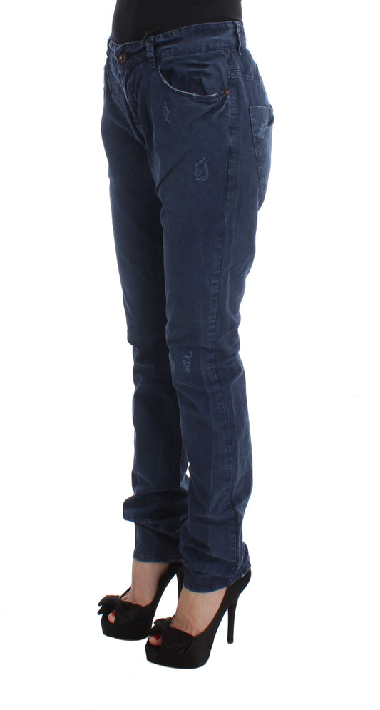 Blaue Jeans aus Baumwollmischung