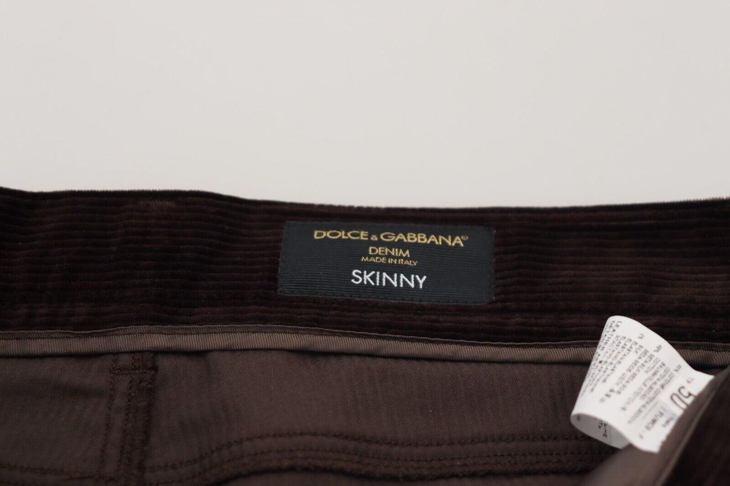 Braune Cordhose für Herren
