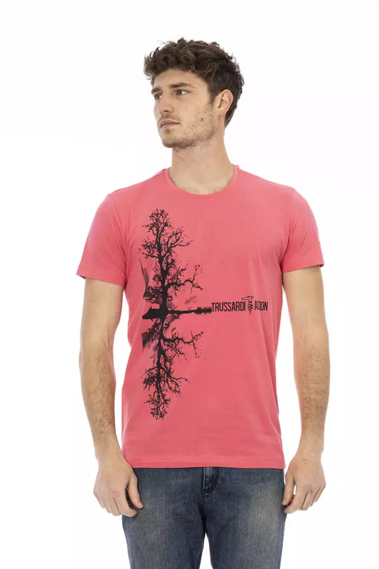 Mehrfarbiges Herren-T-Shirt aus Baumwolle