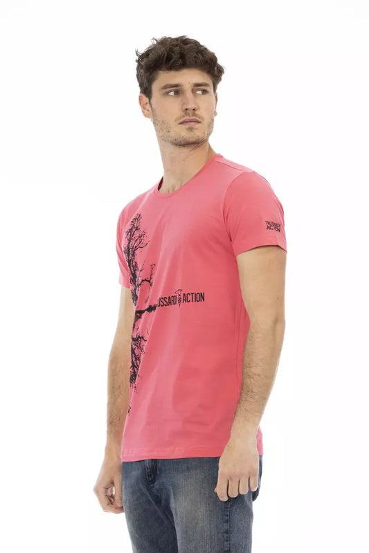 Mehrfarbiges Herren-T-Shirt aus Baumwolle