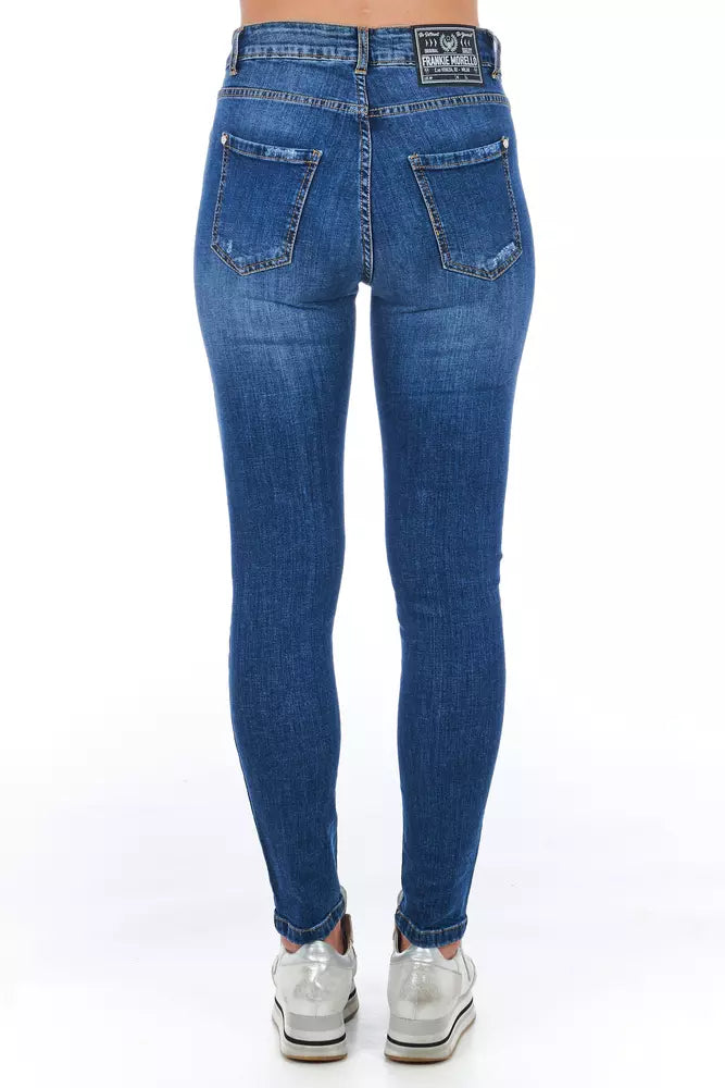 Blue Other Fibres Women Jeans