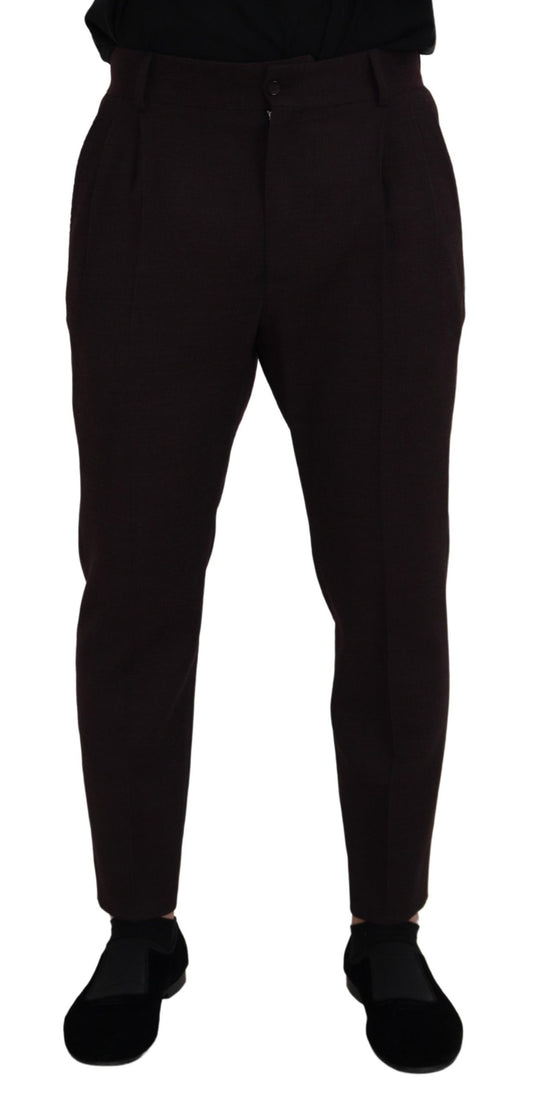 Braune Chinohose aus Baumwolle für Herren