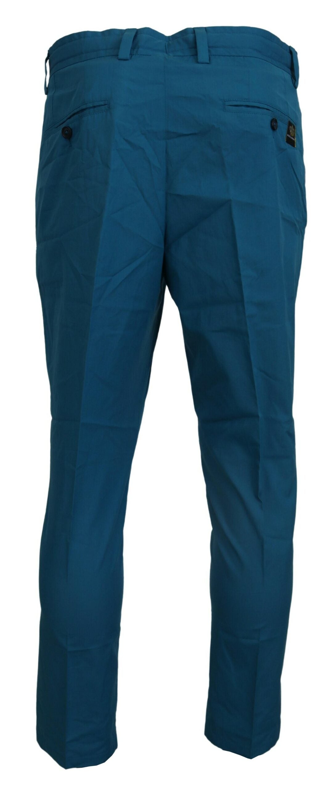 Blaue Chinos aus Baumwolle
