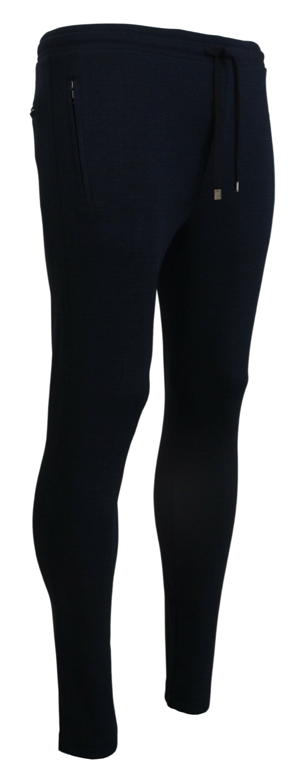 Blaue Herren Sport Baumwolle Jogginghose