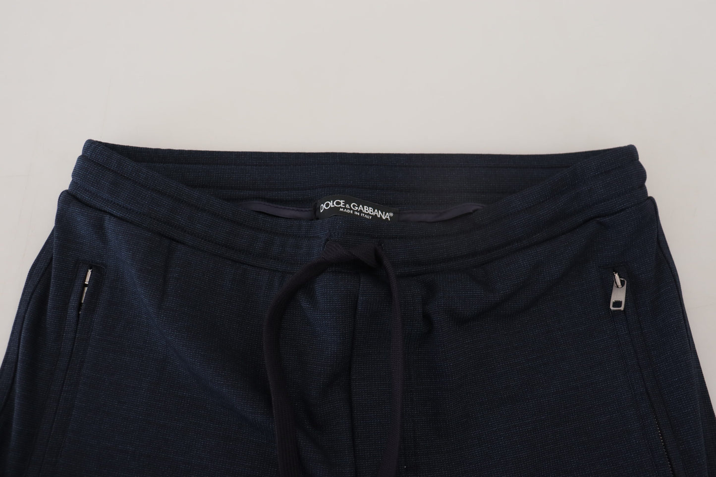 Blaue Herren Sport Baumwolle Jogginghose