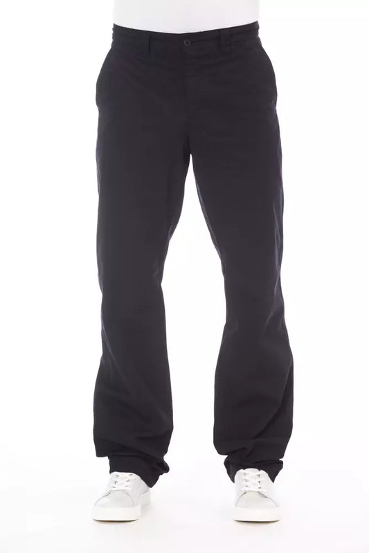 Blaue Herrenhose aus Baumwolle