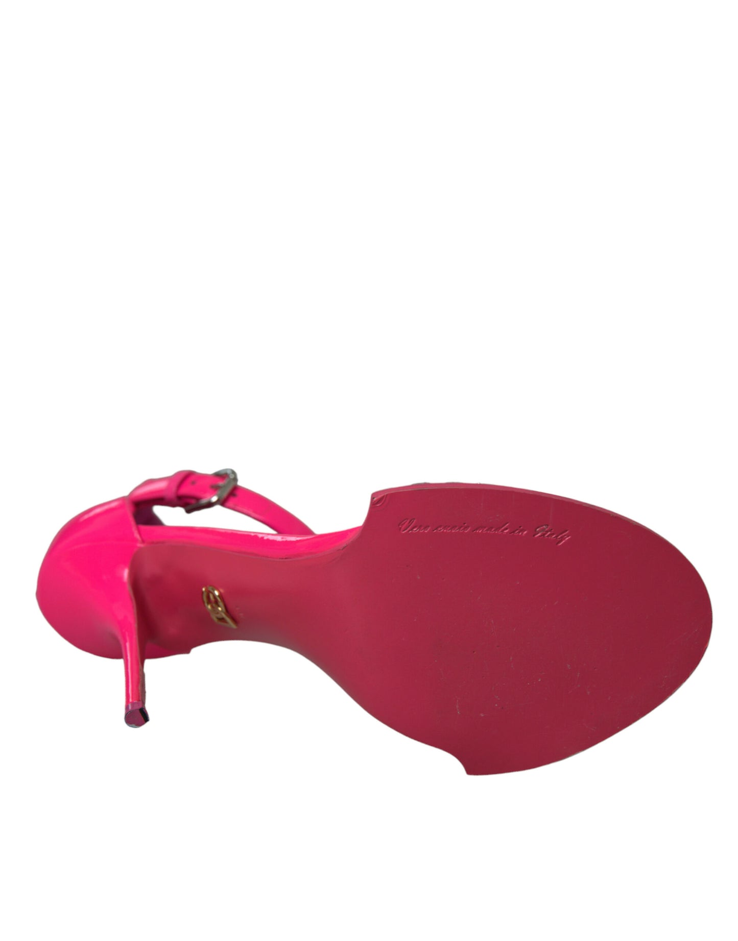 Rosa Leder Kristall Heels Sandalen Schuhe