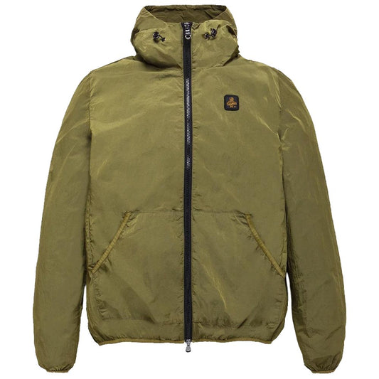Schicke ultraleichte Nylonjacke mit Garment-Dyed-Finish