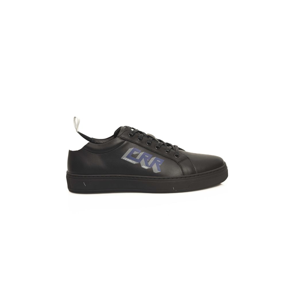 Schwarze Herren-Sneaker aus Rindsleder