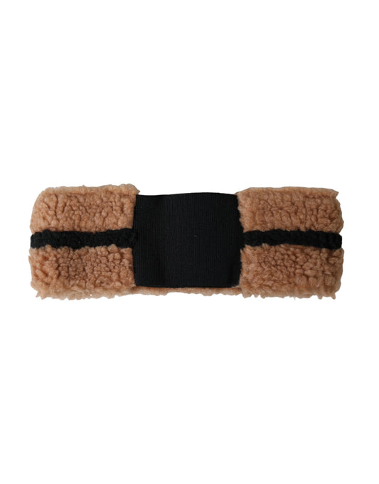 Braun Schwarz Fleece Wolle Stirnband Hut Herren