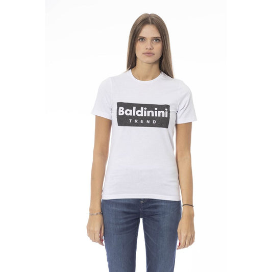 White Cotton Women Top