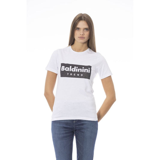 White Cotton Women Top