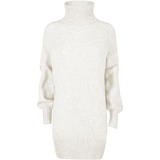White Marabou Women Dress