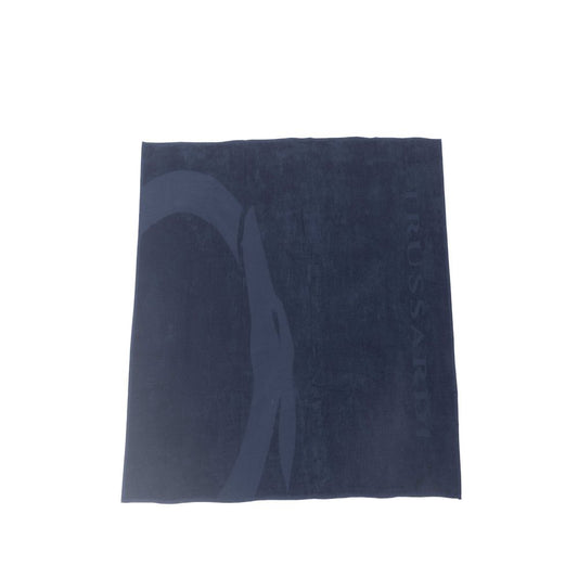 Blaues Herren-Strandtuch aus Baumwolle